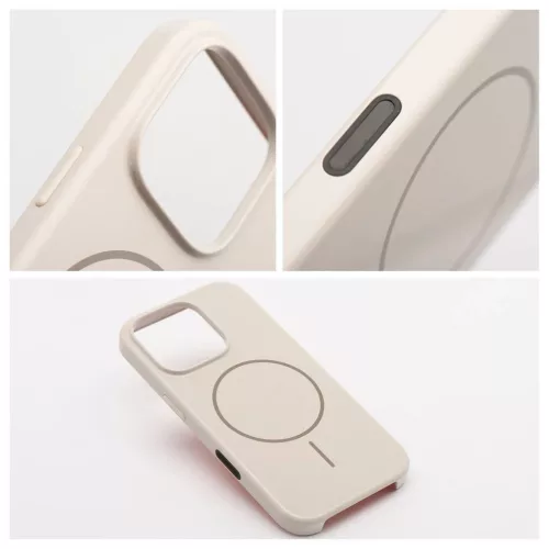 AIR Glossy Mag tok iPhone 17 készülékhez, MagSafe-kompatibilis, fehér