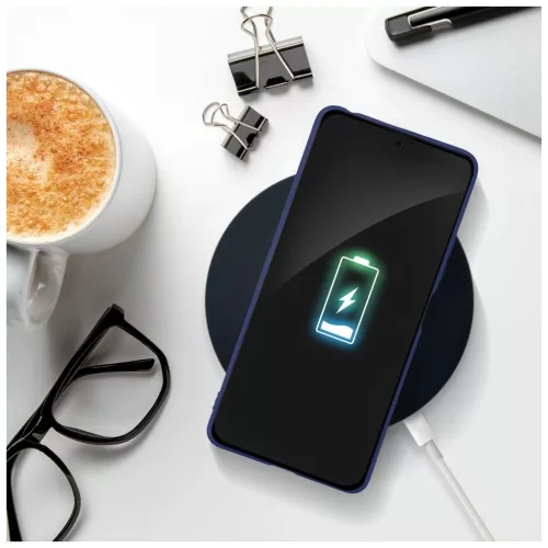 Puha tok XIAOMI Redmi Note 15 Pro Plus 5G készülékhez sötétkék