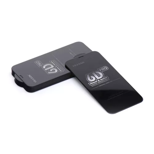 6D Pro Veason Glass (SET 10in1) iPhone 17 készülékhez üvegfólia fekete