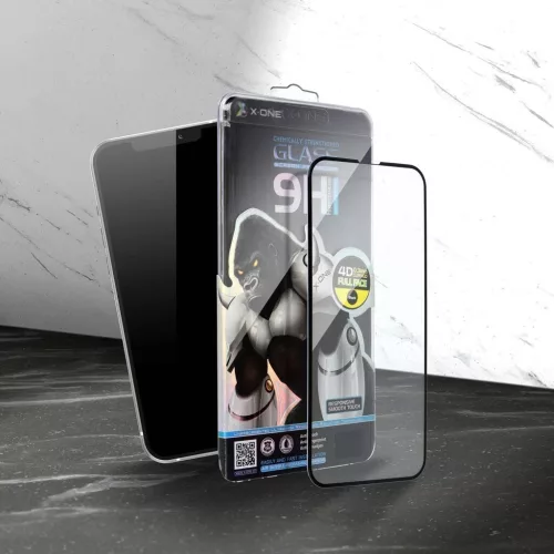 X-ONE Full Cover Extra Strong Crystal Clear edzett üveg 9H Samsung S25 FE készülékhez