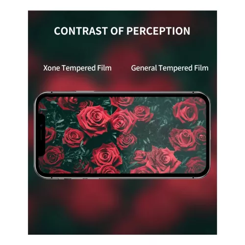 X-ONE Full Cover Extra Strong Crystal Clear 9H edzett üveg kijelzővédő iPhone 17 Air készülékhez