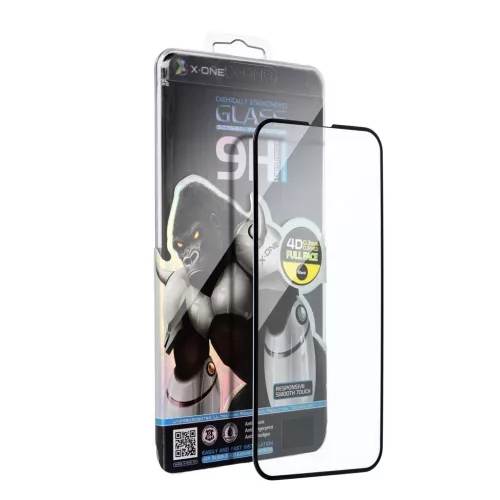 X-ONE Full Cover Extra Strong Crystal Clear 9H edzett üveg kijelzővédő iPhone 17 Air készülékhez