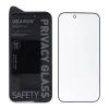 6D Pro Veason Privacy Glass üvegfólia iPhone 17 készülékhez fekete