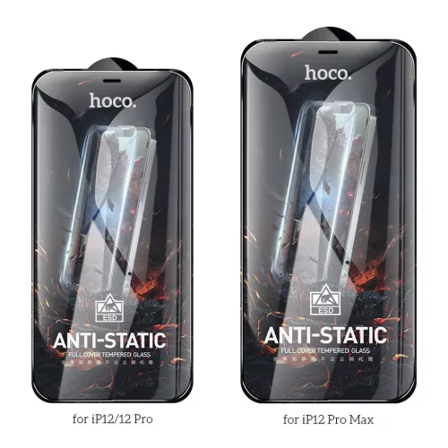 iPhone 12 Pro Max készülékhez Hoco HD anti-sztatikus edzett üvegfólia 25 db G10