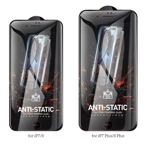 Hoco HD antisztatikus edzett üvegfólia iPhone 7 PLUS/8 PLUS készülékhez G10, 25 db