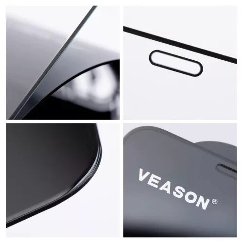 6D Pro Veason Glass üvegfólia Xiaomi 15T / 15T Pro készülékhez, fekete