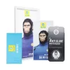 5D Mr. Monkey Glass erősen matt, tükröződésmentes kijelzővédő üvegfólia Apple iPhone 13 készülékhez, fekete