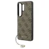 GUESS tok Samsung S26 Ultra készülékhez GUHMS26LGF4GBR (PU 4G Classic Logo with Charm) barna