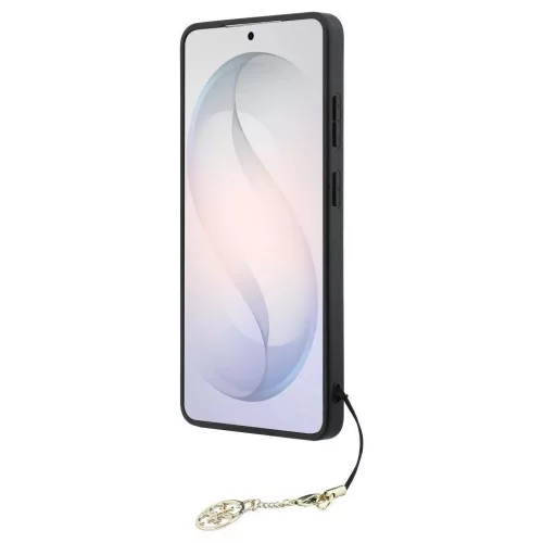 GUESS tok Samsung S26 Ultra készülékhez GUHMS26LGF4GBR (PU 4G Classic Logo with Charm) barna