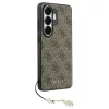 GUESS tok Samsung S26 Ultra készülékhez GUHMS26LGF4GBR (PU 4G Classic Logo with Charm) barna