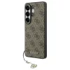 GUESS tok Samsung S26 Ultra készülékhez GUHMS26LGF4GBR (PU 4G Classic Logo with Charm) barna