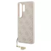 GUESS tok Samsung S26 Ultra készülékhez GUHMS26LGF4GPI (PU 4G Classic Logo with Charm) rózsaszín
