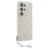 GUESS tok Samsung S26 Ultra készülékhez GUHMS26LGF4GPI (PU 4G Classic Logo with Charm) rózsaszín