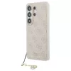 GUESS tok Samsung S26 Ultra készülékhez GUHMS26LGF4GPI (PU 4G Classic Logo with Charm) rózsaszín