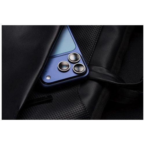 iPhone 13 és 13 Mini készülékekhez Forcell Premium kamera lencsevédő üveg ezüst