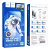 Hoco HD 5D Guardian Shield edzett üvegfólia iPhone 15 Plus/16 Plus készülékekhez, 10 db, fekete