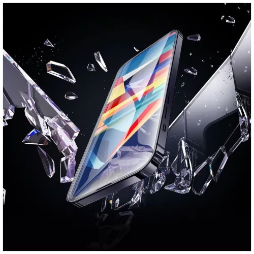 Hoco HD Anti-static edzett üvegfólia iPhone 15 PLUS/16 PLUS készülékhez, 25 darabos G10