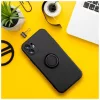 Xiaomi Redmi Note 14 Pro Plus 5G készülékhez szilikon gyűrűs tok, fekete