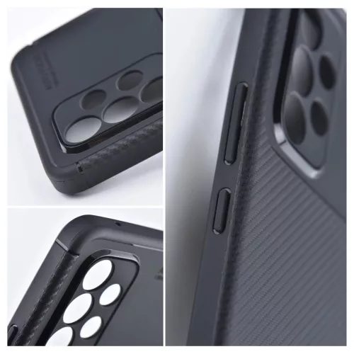 Carbon Premium tok Samsung Galaxy A35 5G készülékhez fekete