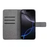 GOMMA Book tok Xiaomi Redmi 13C / POCO C65 készülékhez szürke