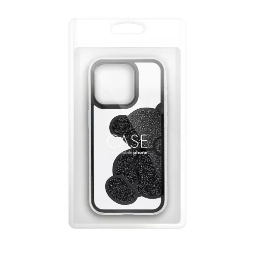 TEDDY BEAR tok iPhone 17 Pro Max készülékhez fekete