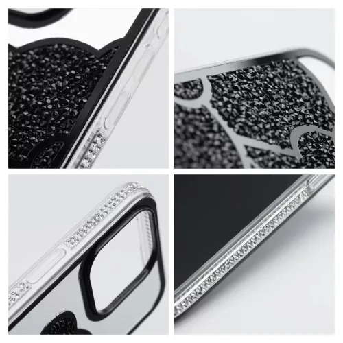 TEDDY BEAR tok iPhone 17 Pro Max készülékhez fekete