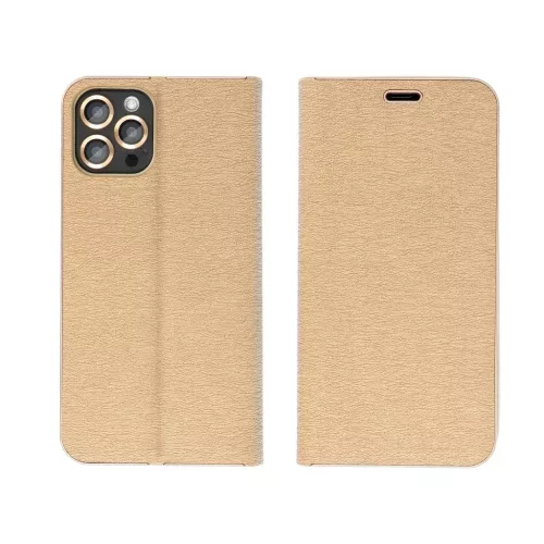 LUNA Book Gold tok Xiaomi Redmi 13C / POCO C65 készülékhez arany
