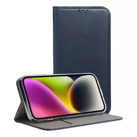   SMART MAGNETO tok XIAOMI Redmi 13C 4G / 13C 5G / POCO C65 készülékhez tengerészkék