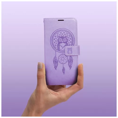 MEZZO dreamcatcher könyvtok XIAOMI Redmi 14C készülékhez lila