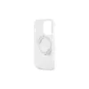 GUESS tok iPhone 15 Pro Max készülékhez MagSafe-kompatibilis GUHMP15XHFWFCT (Flowers Wreath) átlátszó