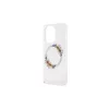 GUESS tok iPhone 15 Pro Max készülékhez MagSafe-kompatibilis GUHMP15XHFWFCT (Flowers Wreath) átlátszó