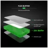 Bestsuit Flex-Buffer Hybrid Glass 5D üvegfólia Apple iPhone 13 mini készülékhez, antibakteriális Biomaster bevonattal, fekete
