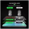 Bestsuit Flex-Buffer Hybrid Glass 5D üvegfólia Apple iPhone 13 mini készülékhez, antibakteriális Biomaster bevonattal, fekete