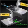 Bestsuit Flex-Buffer Hybrid Glass 5D üvegfólia Apple iPhone 13 mini készülékhez, antibakteriális Biomaster bevonattal, fekete