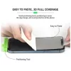 Bestsuit Flex-Buffer Hybrid Glass 5D üvegfólia Apple iPhone 13 mini készülékhez, antibakteriális Biomaster bevonattal, fekete