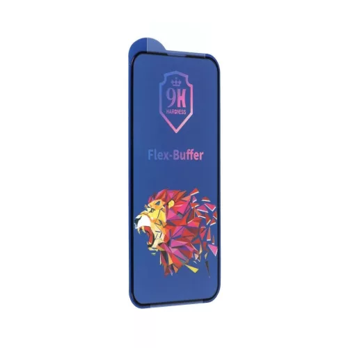 Bestsuit Flex-Buffer Hybrid Glass 5D üvegfólia Apple iPhone 13 mini készülékhez, antibakteriális Biomaster bevonattal, fekete