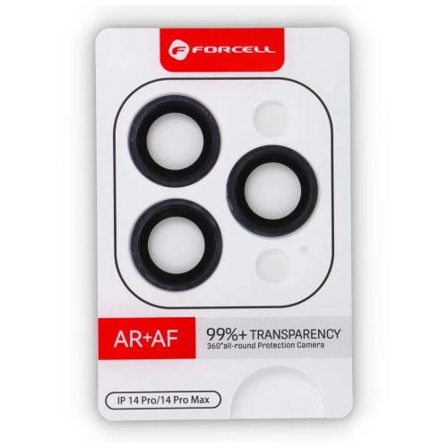 Forcell Premium kameralencse védőüveg iPhone 14 Pro / 14 Pro Max készülékhez mélylila