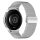 Forcell F-Design FS11 20 mm mágneses acél óraszíj Samsung Galaxy Watch készülékhez, ezüst