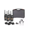 Midland G18 Pro NC 4 darabos PMR rádiószett headsettel