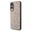 Guess PU 4G Metal Logo tok Samsung Galaxy S25 Edge készülékhez rózsaszín