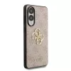 Guess PU 4G Metal Logo tok Samsung Galaxy S25 Edge készülékhez rózsaszín