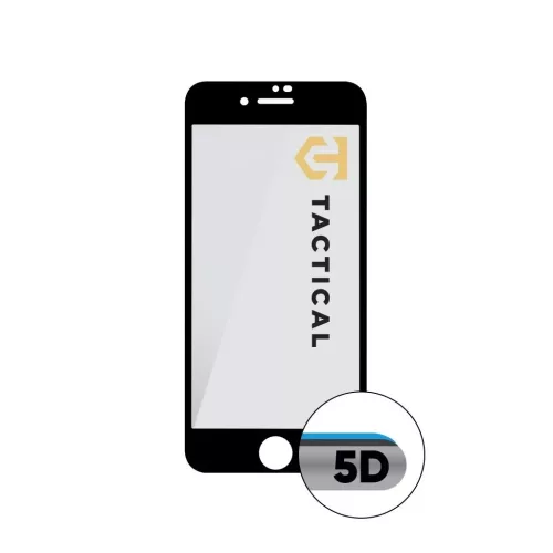 Tactical Glass Shield 5D Apple iPhone 7/8/SE2020/SE2022 készülékhez fekete