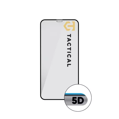 Tactical Glass Shield 5D Apple iPhone 11/XR készülékhez fekete