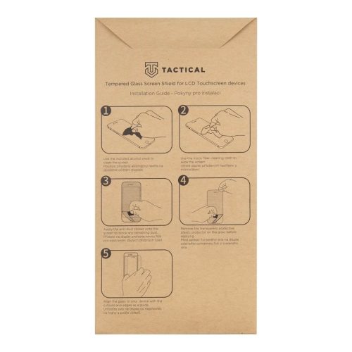 Tactical Glass Shield 2.5D Xiaomi Redmi Note 9 Pro/9S/9 Pro Max készülékhez átlátszó