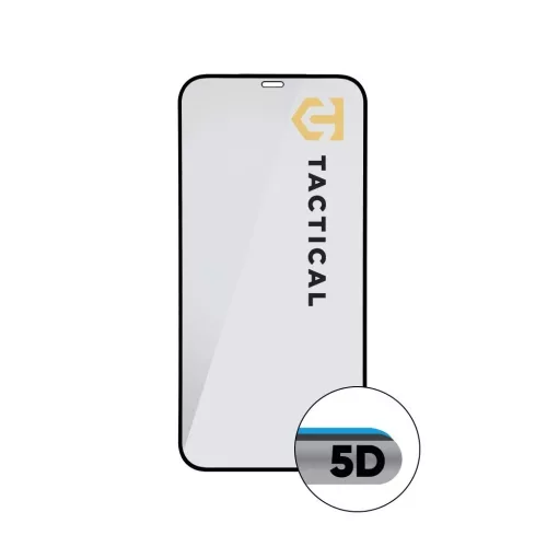 Tactical Glass Shield 5D Apple iPhone 12 Pro Max készülékhez fekete