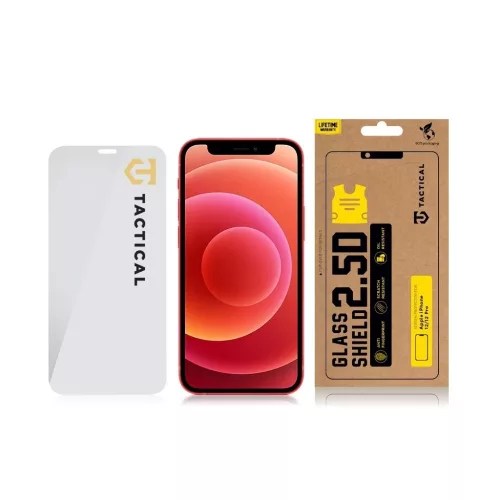 Tactical Glass Shield 2.5D Apple iPhone 12/12 Pro készülékhez átlátszó