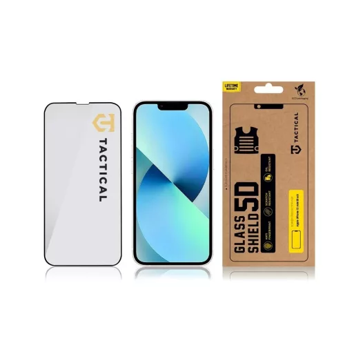 Tactical Glass Shield 5D Apple iPhone 13 mini készülékhez fekete