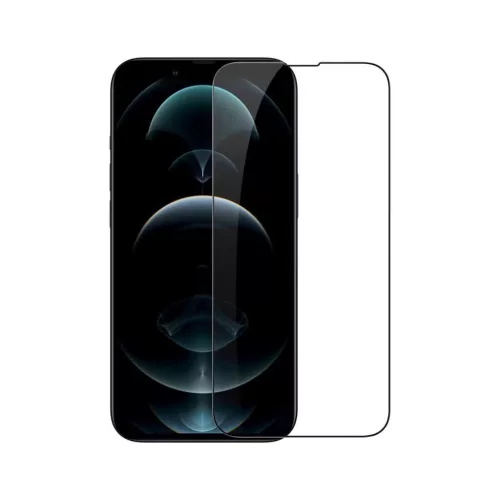 Nillkin Edzett üveg kijelzővédő 2.5D CP+ PRO, Apple iPhone 13/13 Pro/14/16e/17e készülékhez, fekete