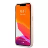 Guess PU 4G Metal Logo tok iPhone 13 Pro Max készülékhez rózsaszín