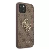 Guess PU 4G Metal Logo tok iPhone 13 készülékhez barna